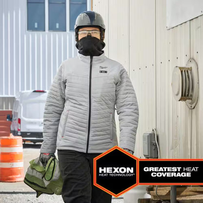 Women'S X-Large M12 12V Lithium-Ion Cordless AXIS Black Heated Jacket Kit with (1) 3.0 Ah Battery and Charger